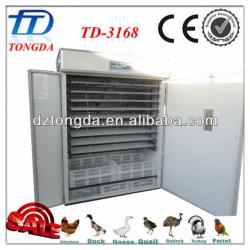 TD-3168 holding 3000 eggs incubator automatic