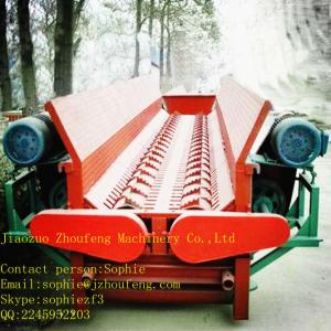 teeth type wood debarking machine