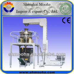 Ten Heads Fertilizer Rice Peanut Seeds Beans Coffee Weighing Baging Machinery(CE certificate)