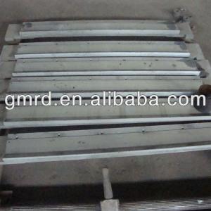 textile recycling machine part--cotton feed plate