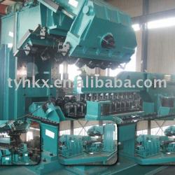 The back-swing spiral welded pipe mill