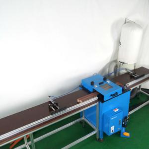 The cutting machine of shutters