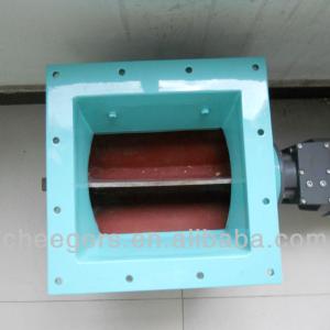 The discharge valve for wood pellet machine