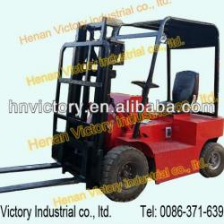 The latest designed four wheels electric forklift