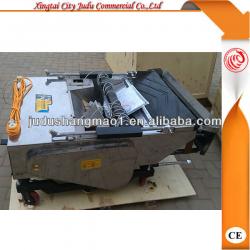 The most popular auto cement /gypsum /sand/lime/mortar stainless steel wall render machine