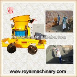 The newest designed high efficiency shotcrete spraying machine with various types available