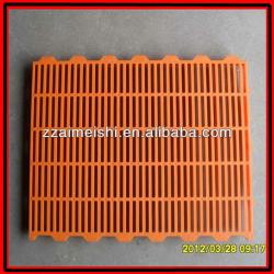 Thickened plastic pig floor for farrowing crate/animal flooring