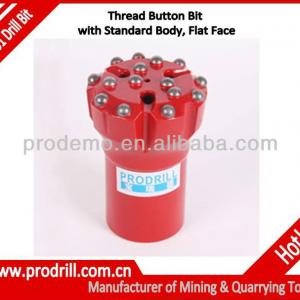 Thread Button Bits