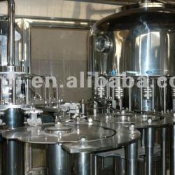 Three in one liquid filling machine