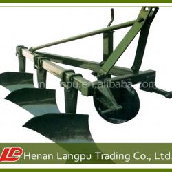 three plowshare tractor mounted moldboard plow /plough for agriculture