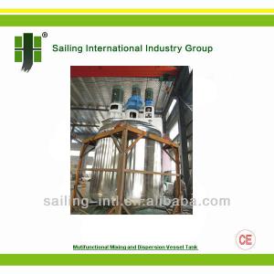 Three Shaft Multifunctional Mixing Tank, Vacuum Mixing Vessel, Mixing Vessel