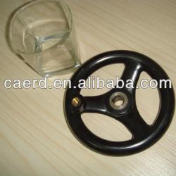 Three Spoke Handwheel With Revolving Handle