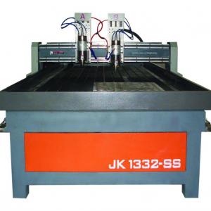 Tile engraving machine of double headed JK-1332-2