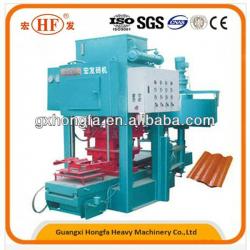 Tile Machinery SMY8-150 Color Roof Tile Making Machine, Adopts Pressing &Filtrating Concrete To Shape Tile Making Machine