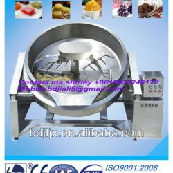 Tilting gas planetary mixer pot