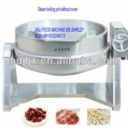 Tilting industrial egg cooker machine