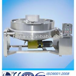 Tilting industrial pasta cooking kettle