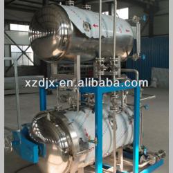 tin canned food processing machine