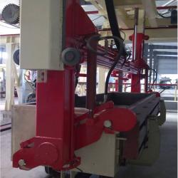 Titling crane for autoclave aerated conrete block