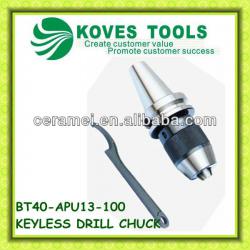 TOOL HOLDER BT-APU INTEGRATED KEYLESS DRILL CHUCK