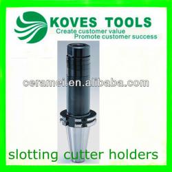 Tool holder slotting cutter holders