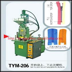 Top Bottom and Pin Box Plastic Zipper Making Machines