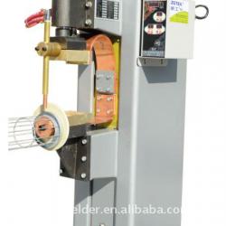 Top collar welder for filter cage