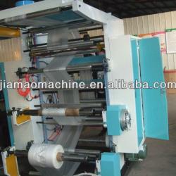 tow-Color Flexographic Printing Machine / plastic film Letterpress Printing Machine