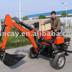 towable backhoe