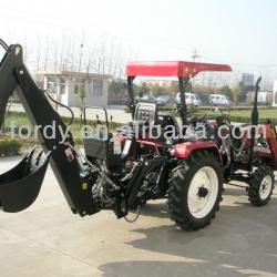 Towable backhoe