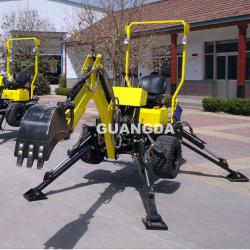 Towable Mini Backhoe with Diesel/Gasoline Engine