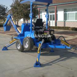 tractor towable backhoe