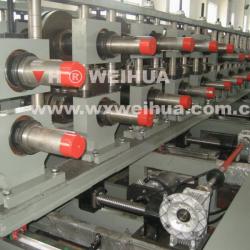 Transverse movable C purlin machine