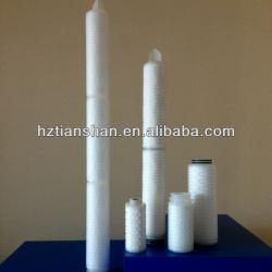 TS filter 0.2um PVDF Pleated Filter Cartridges for Beverage and wine