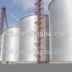 TSE Flat bottom Silos, Grain Storage Project, corrugated bins