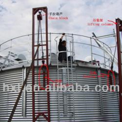 TSE Flat bottom Silos, Grain Storage Project,grain silos manufacturers