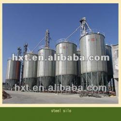 TSE manufacturing Corrugated Steel Grain Silo, cone bottom silos, 500t factories tanks