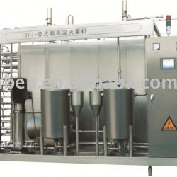 Tubular UHT aseptic milk sterilizer