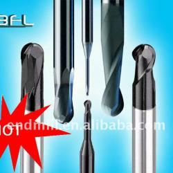 Tungsten Carbide Ball Nose End Mill 2/3/4/6 Flutes