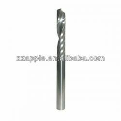 tungsten solid carbide single flute end mill cutters