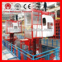 Twin Cage 2t Building Hoist,Construction Lifter and Hoist Elevator for Sale