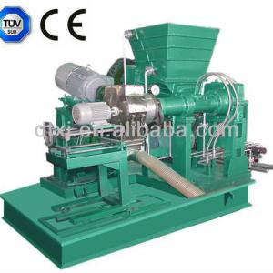 twin taper single screw rubber extruder