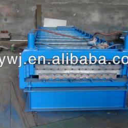 TY C21/C8 Automatic Color Steel Double Layer corrugated roofing sheet roll forming machine/tile making machinery made in China