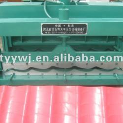 TY1100 Arc Bias Glazed Tile Making Roll Forming Machine