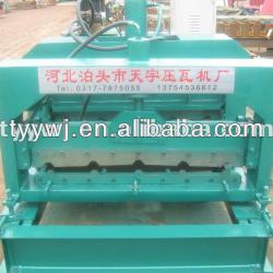 TY24-210-840 automatic cold color steel sheet roof panel roll forming machine in China