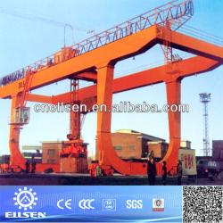 U type double girder gantry crane with trolley