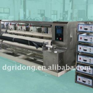 Ultrasonic automatic curtain blinds roll slit cutting machine