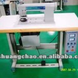 Ultrasonic embossing lace machine