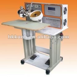 Ultrasonic hot fix setting machine