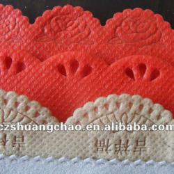 Ultrasonic lace machine samples